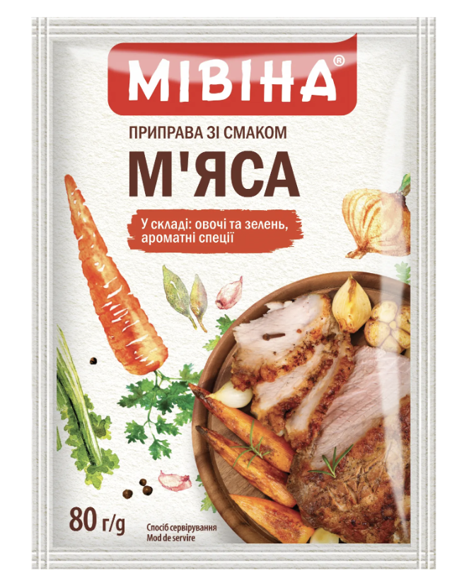 Приправа Мівіна смак м’яса 80г